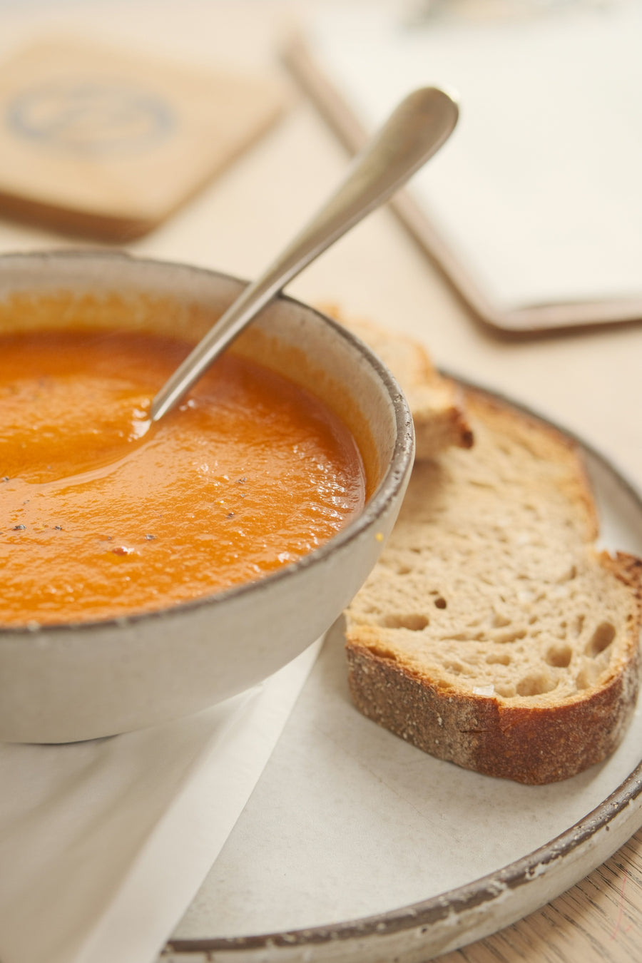 Crema de zanahoria