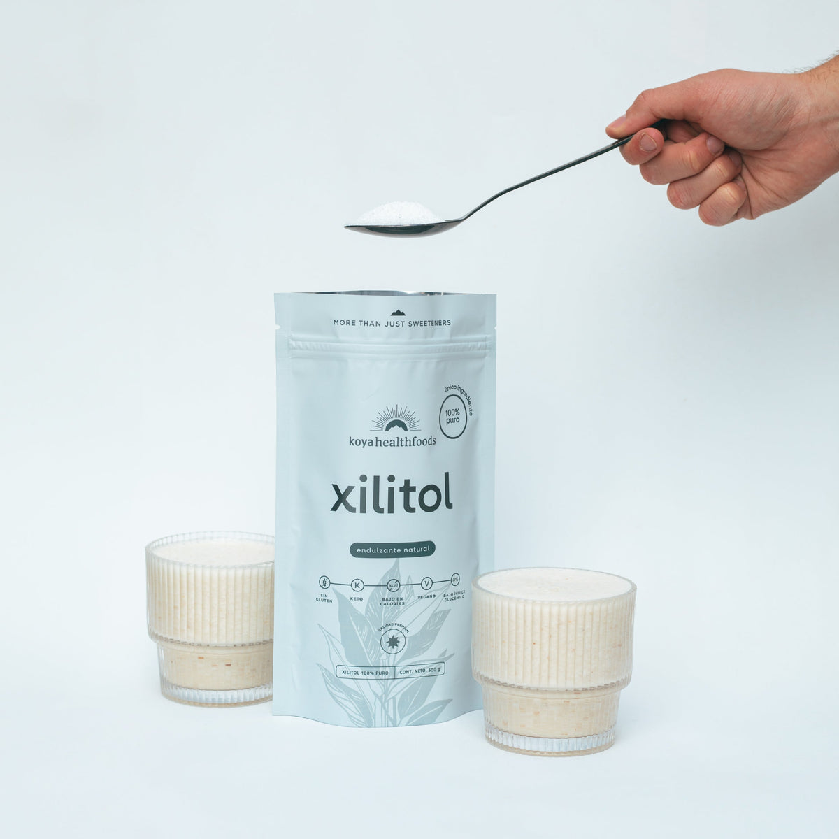 Xilitol Koya 100% puro: endulzante que se usa en la misma cantidad que el azúcar