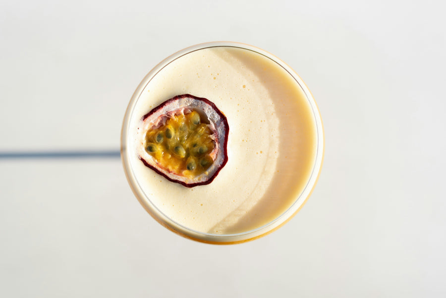 Smoothie de mango y maracuyá