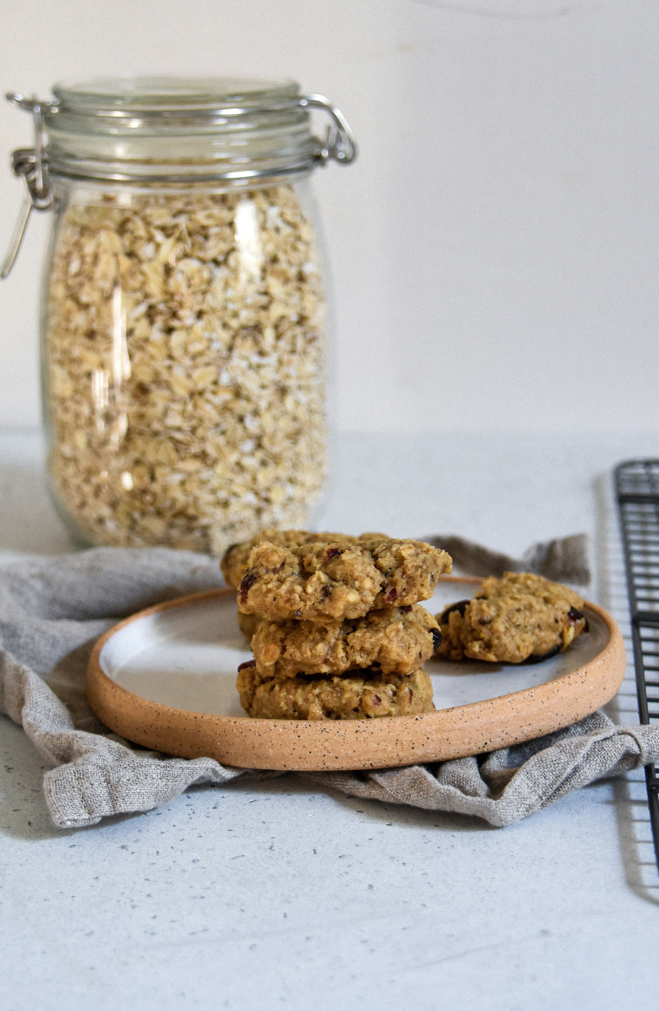 Galletas Saludables de Avena con Eritritol