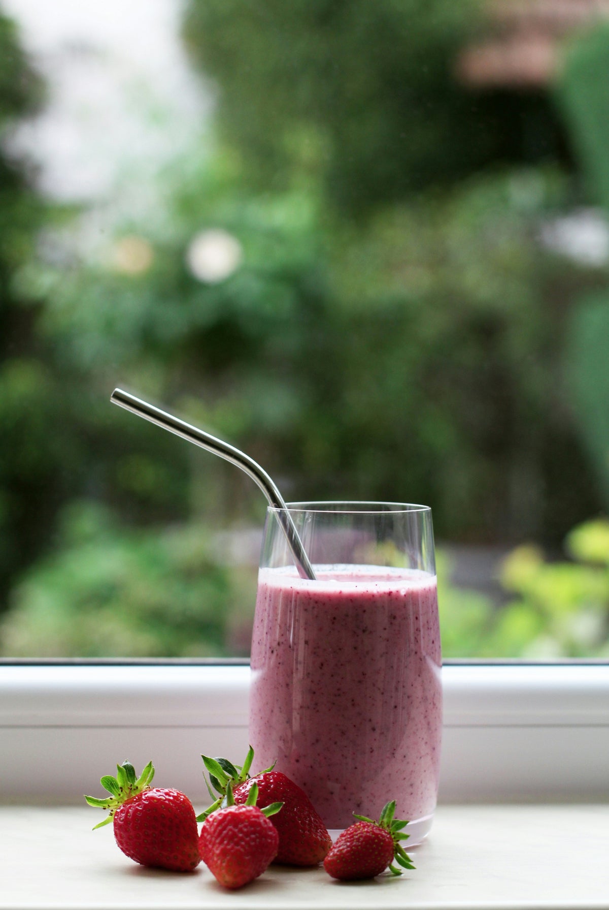 Smoothie de berries y maca negra