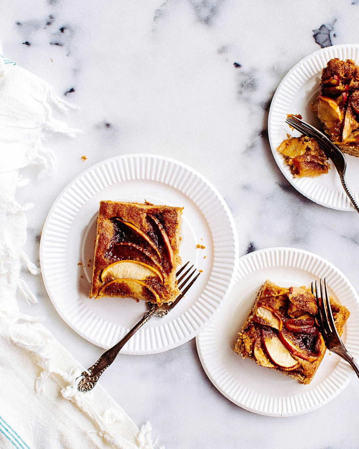 Tarta de pera y almendra