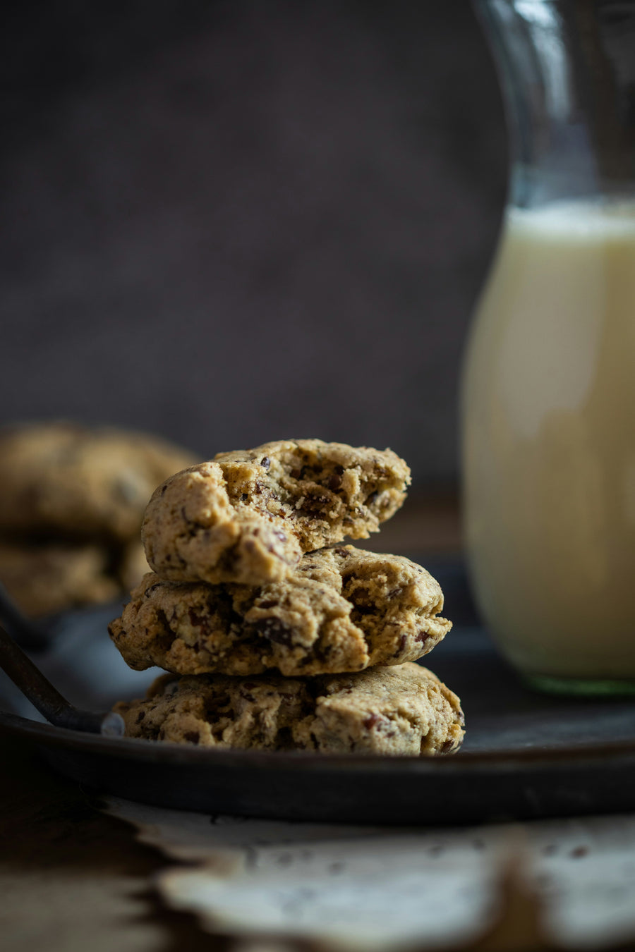 Galletas de almendra y maca negra