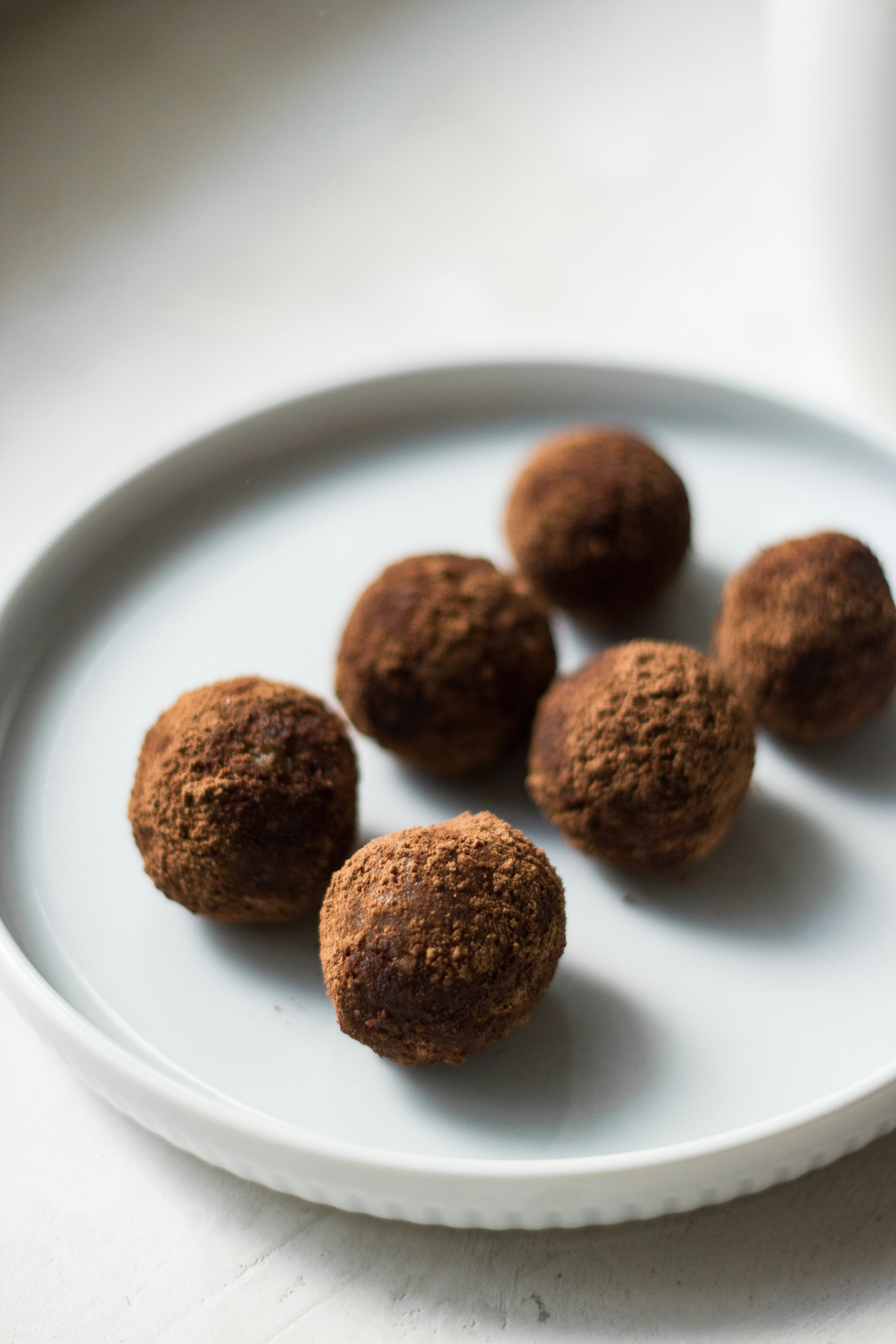 Trufas de cacao y almendra