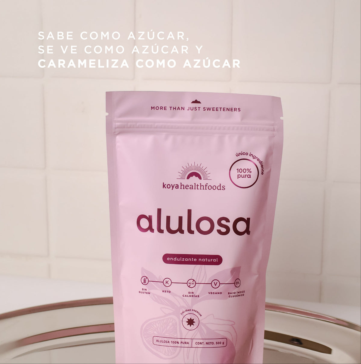 Alulosa Koya, endulzante natural que dora y carameliza como el azúcar