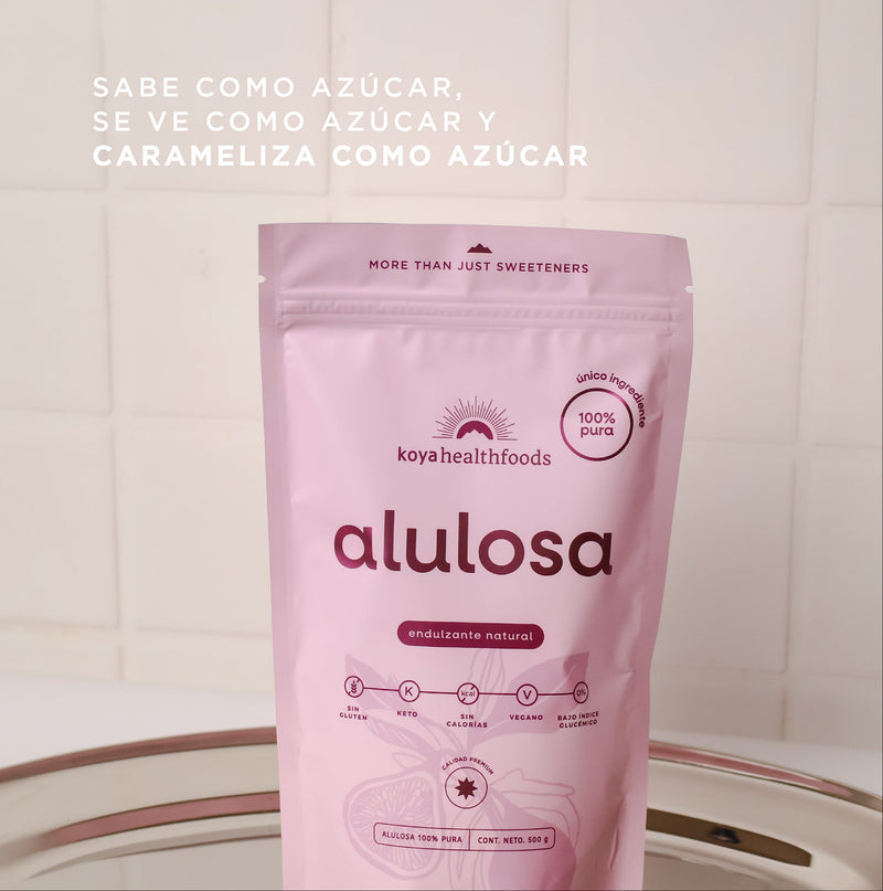 Alulosa Koya, endulzante natural que dora y carameliza como el azúcar
