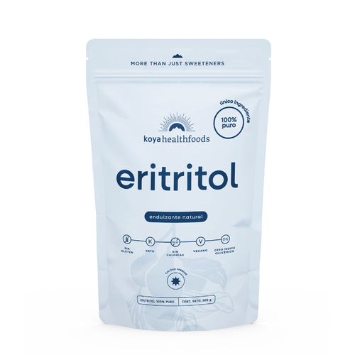 Bolsa de Eritritol Koya 100% puro, endulzante natural en polvo