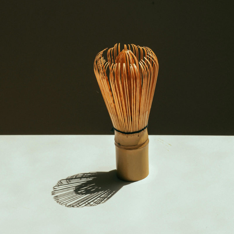 Batidor de bambú para preparar matcha